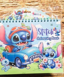 Libro de Pintar+Stikers - Stitch