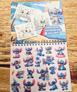 Alternative view of Libro de Pintar+Stikers - Stitch