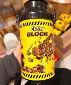 OUTLET!!! Lata Cofler Block + 12 CHOCOLATES DE REGALO