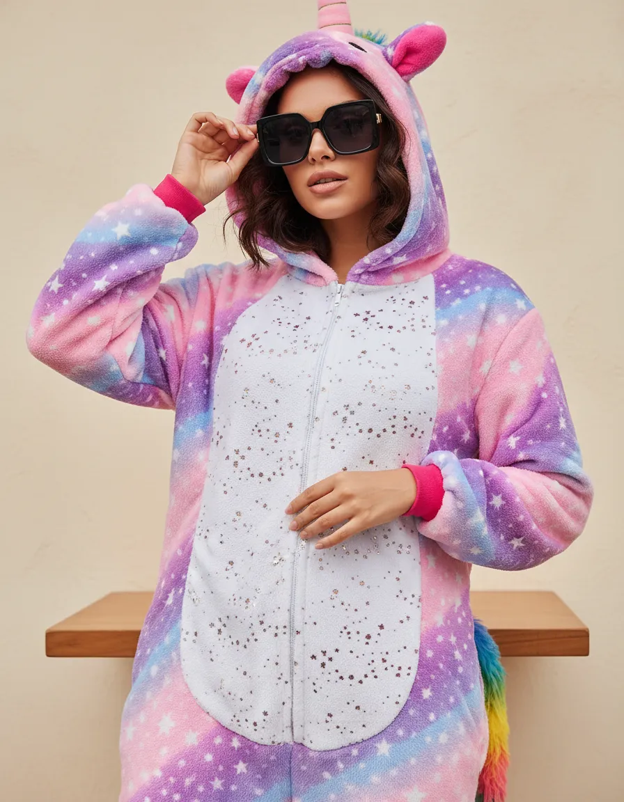 Pijama Adulto "L" - Unicornio