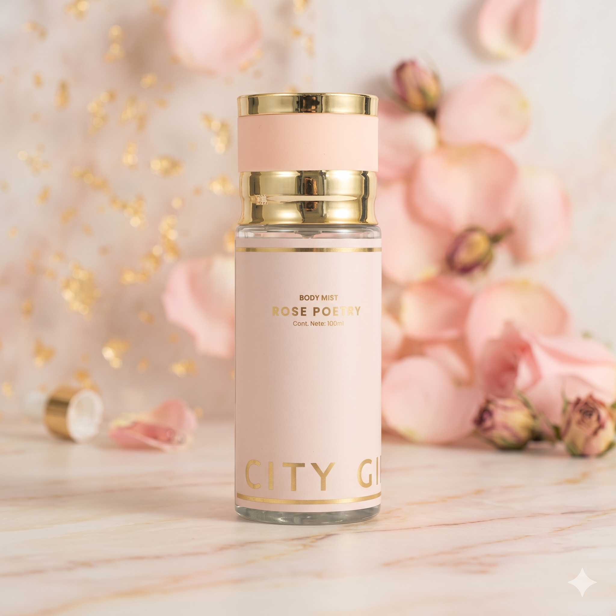 Body Splash City Girls - Rose Poetry 100ml