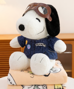 Peluche con manta - Snoopy