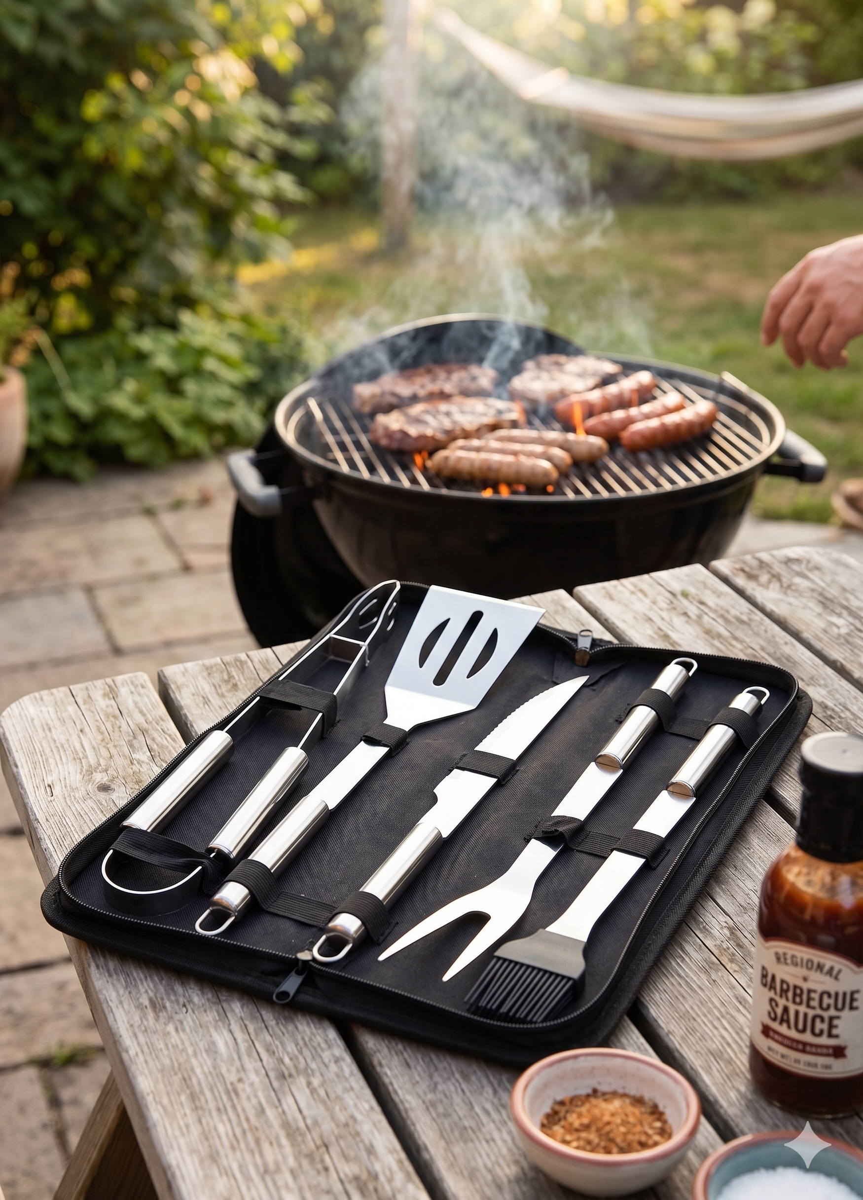 Set Asador x5 + Estuche