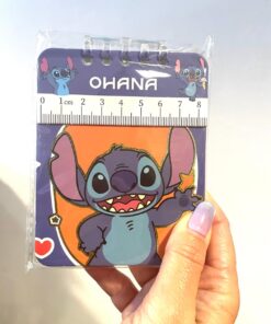 Mini Libreta con Regla - Stitch
