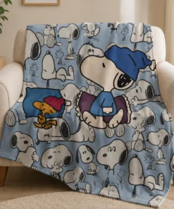 Manta Polar Soft XL - Snoopy - Imagen 3