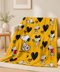Manta Polar Soft XL - Snoopy