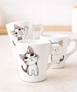 Taza conico - Gatito Chi