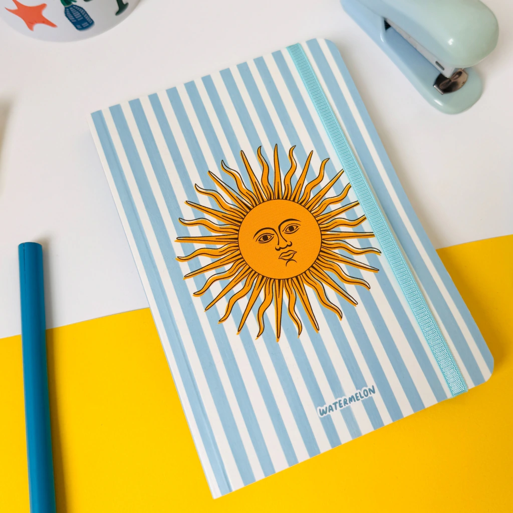 Libreta 12x17 - Sol de Mayo