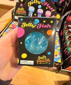Alternative view of Squishy Antiestres - Medusa con glitter