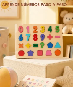 Juego de Encastre - Numeros/Letras