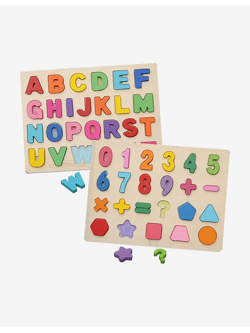 Juego de Encastre - Numeros/Letras - Imagen 3