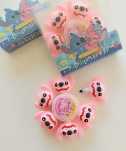 Resaltador Spinner - Stitch y Angel - Imagen 4