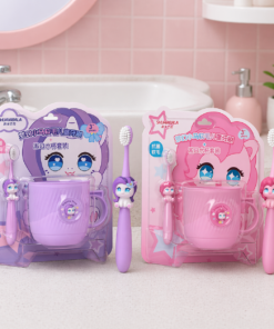 Set de Cepillo de DienteS+ Vaso - Unicornio