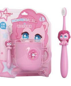 Set de Cepillo de DienteS+ Vaso - Unicornio - Imagen 2
