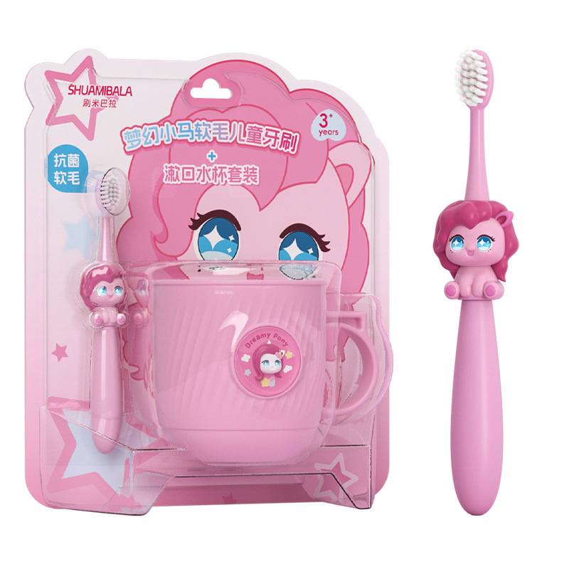 Set de Cepillo de DienteS+ Vaso - Unicornio - Imagen 2