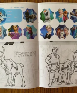 Alternative view of Cuaderno para pintar - Frozen