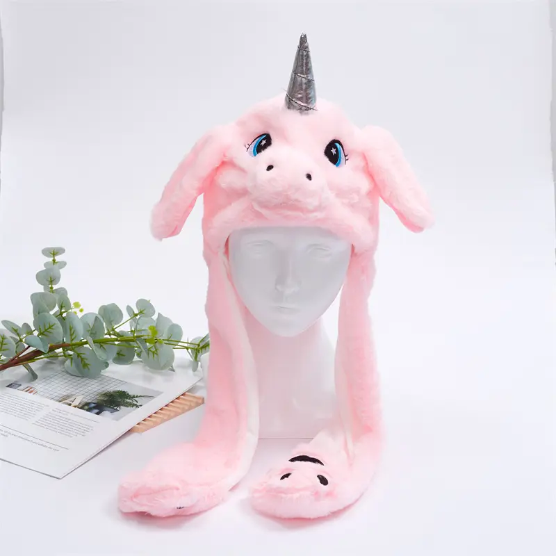 Gorro con Luz Levanta Oreja - Unicornio - Imagen 3