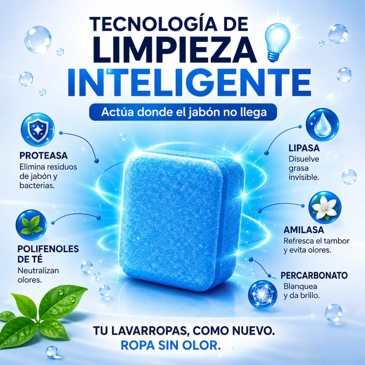 kit de pastillas limpiadoras para lavarropas - Imagen 4
