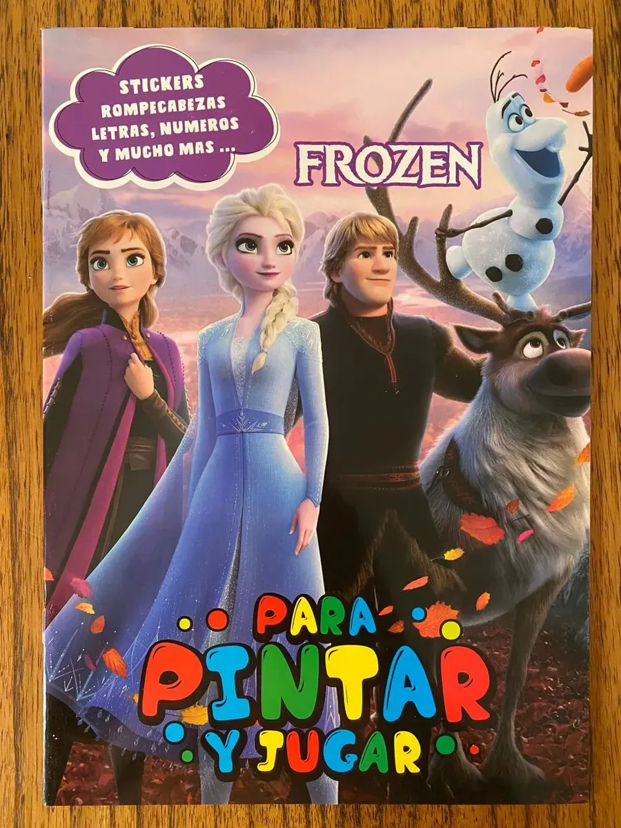 Cuaderno para pintar - Frozen