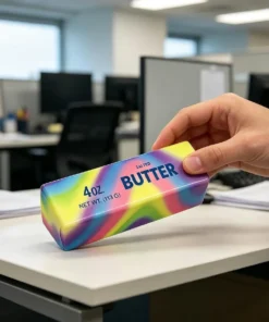 Alternative view of Squishy Antistres - Barra de Manteca Multicolor