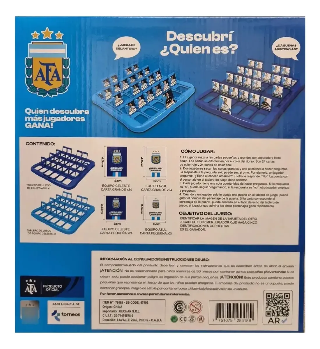 Juego descubri Quien Es? - AFA - Imagen 5