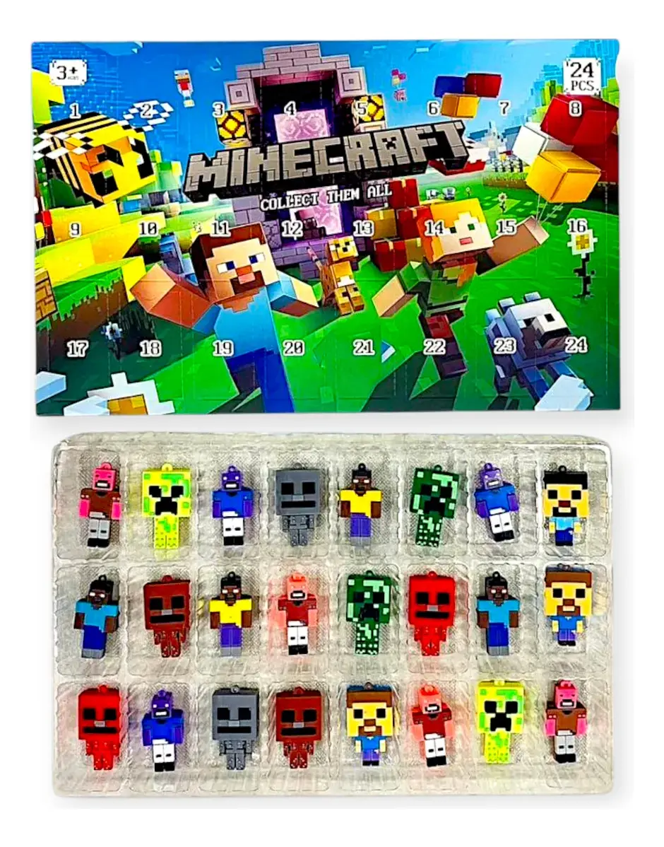 Calendario de adviento Minegraft - Imagen 2