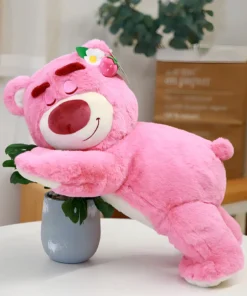 Alternative view of Peluche Oso Lotso con Manta