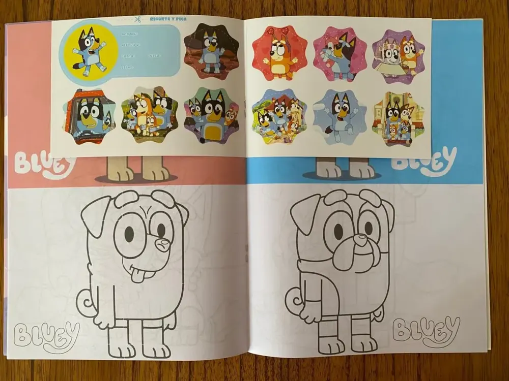Cuaderno para pintar - Bluey - Imagen 3