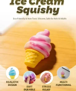Alternative view of Squishy Antistres - Nice Cream Cones