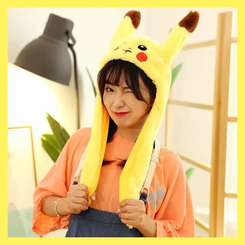 Gorro con Luz Levanta Oreja - Pikachu
