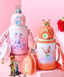 Termo Acero Doble Pico - Zootopia