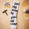 Medias 3/4 - Thrasher (Blanca)