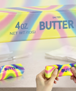 Squishy Antistres - Barra de Manteca Multicolor