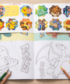 Alternative view of Cuaderno para pintar - Pokemon