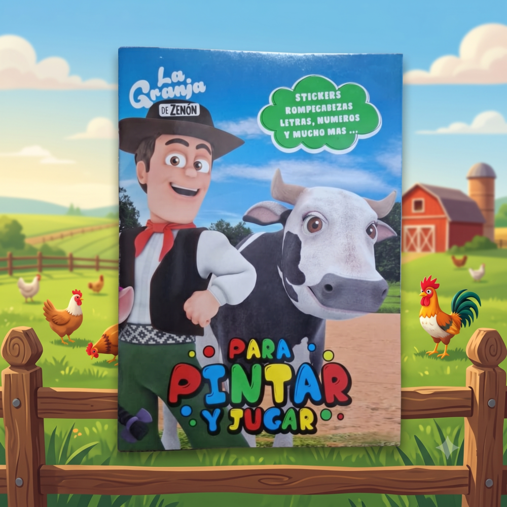 Cuaderno para pintar - La Granja