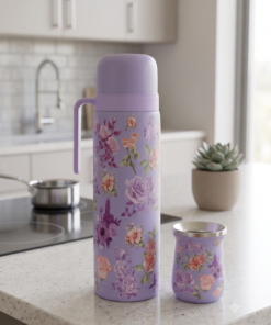 Set Termo Media Manija con Mate Estampados 1LT - Imagen 5