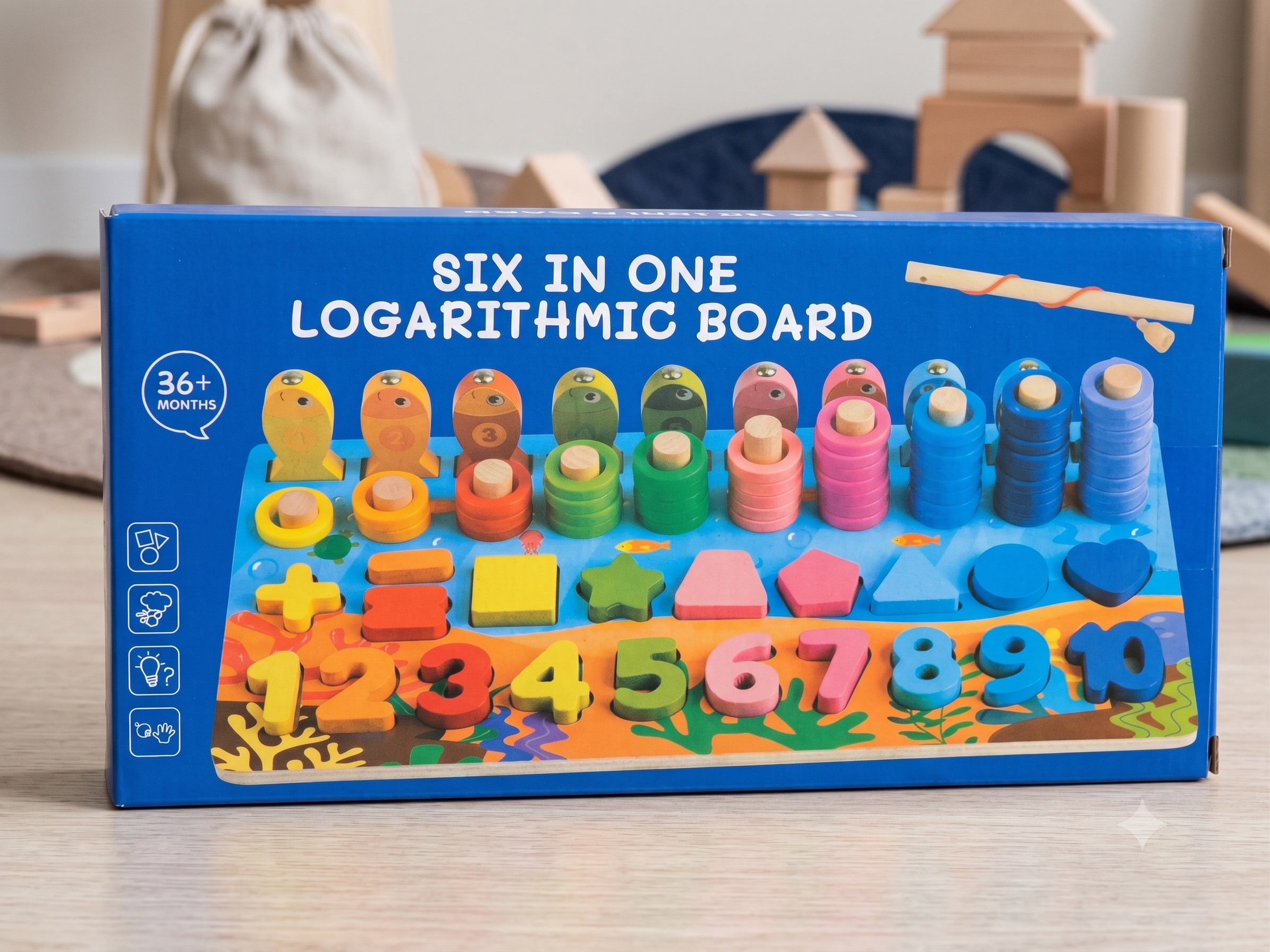 Juego Didactico - 6 en 1