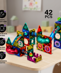 Bloques Magnéticos de Construcción 3D - 42pcs