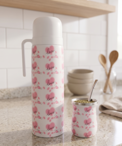 Set Termo Media Manija con Mate Estampados 1LT - Imagen 8
