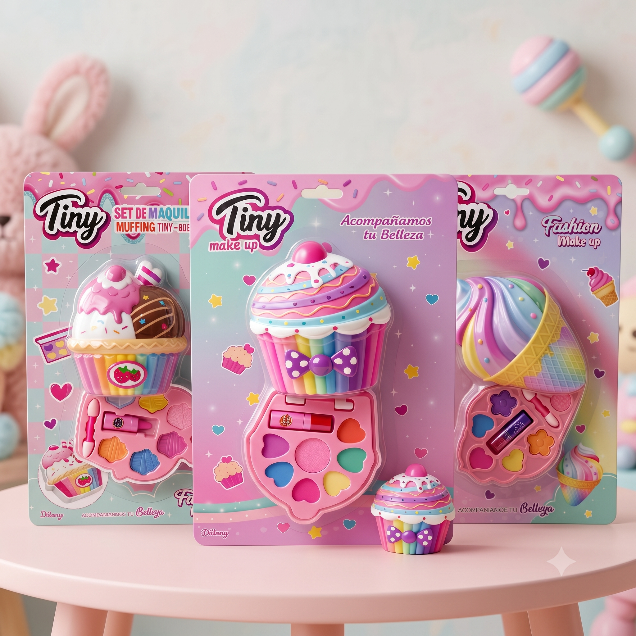 Set de Maquillaje Dulces Arcoiris - Tiny