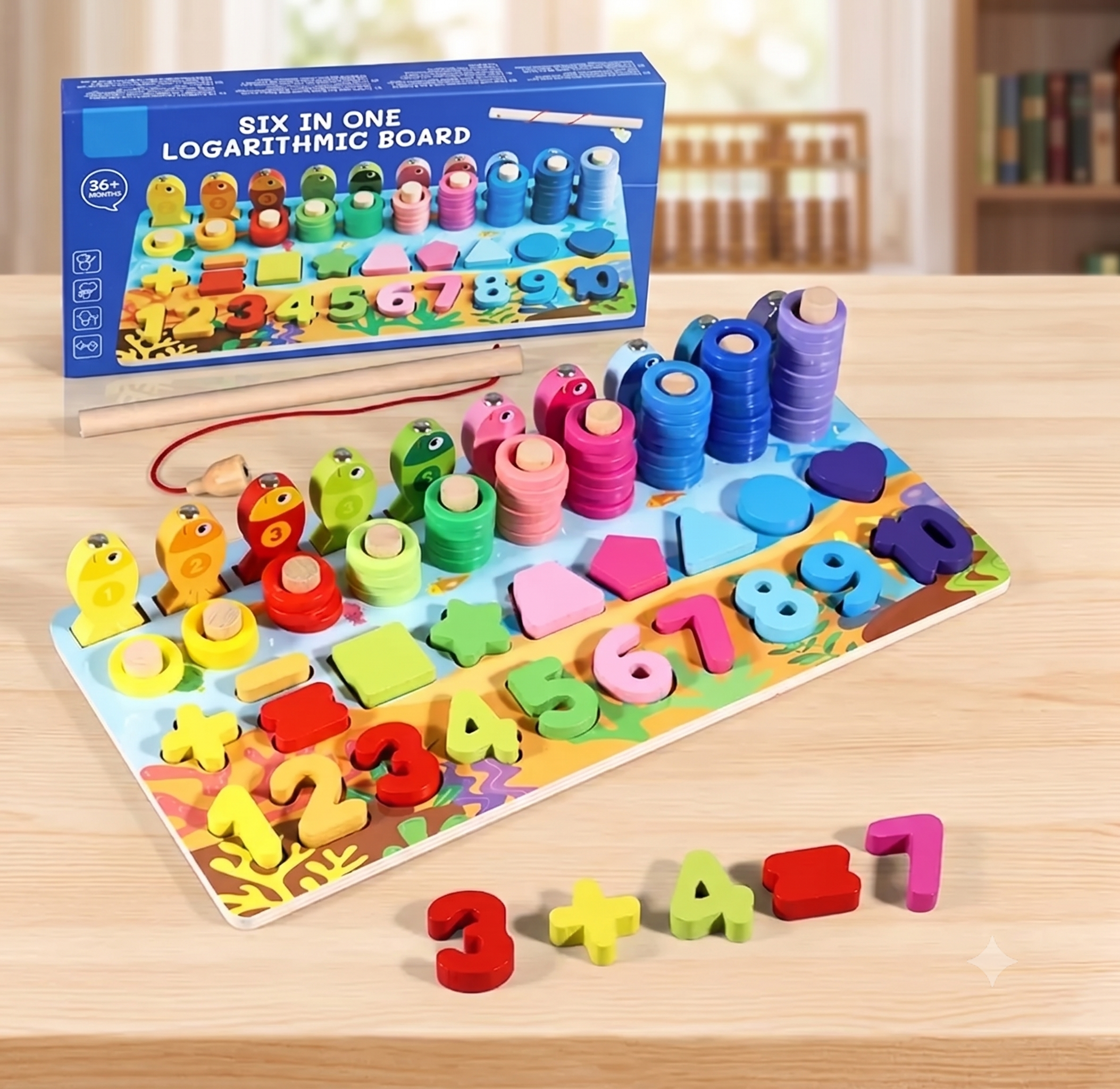 Juego Didactico - 6 en 1 - Imagen 2
