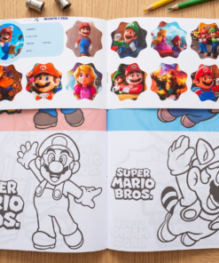 Alternative view of Cuaderno para pintar - Mario Bros