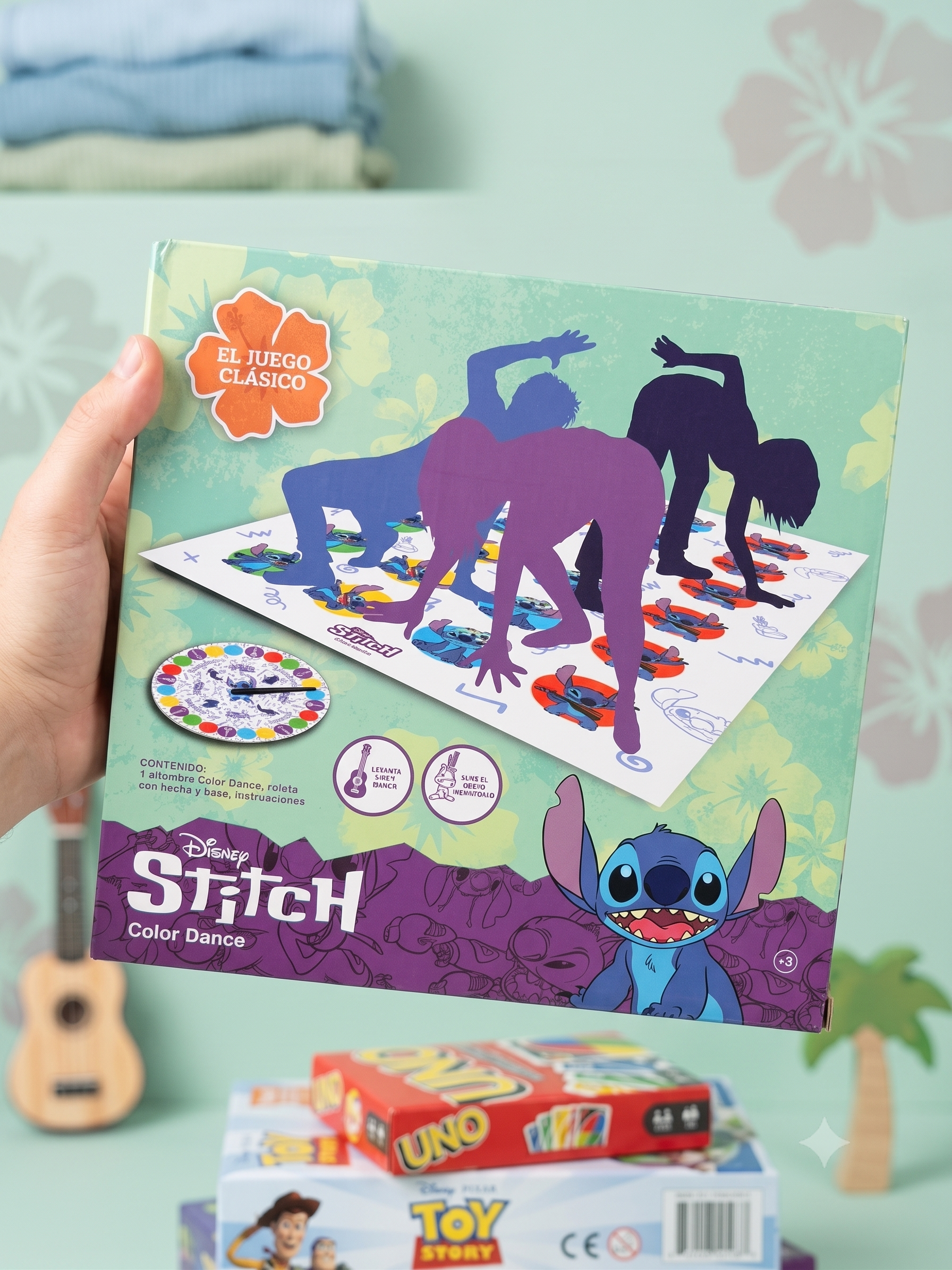 Juego Twister - Stitch Color Dance