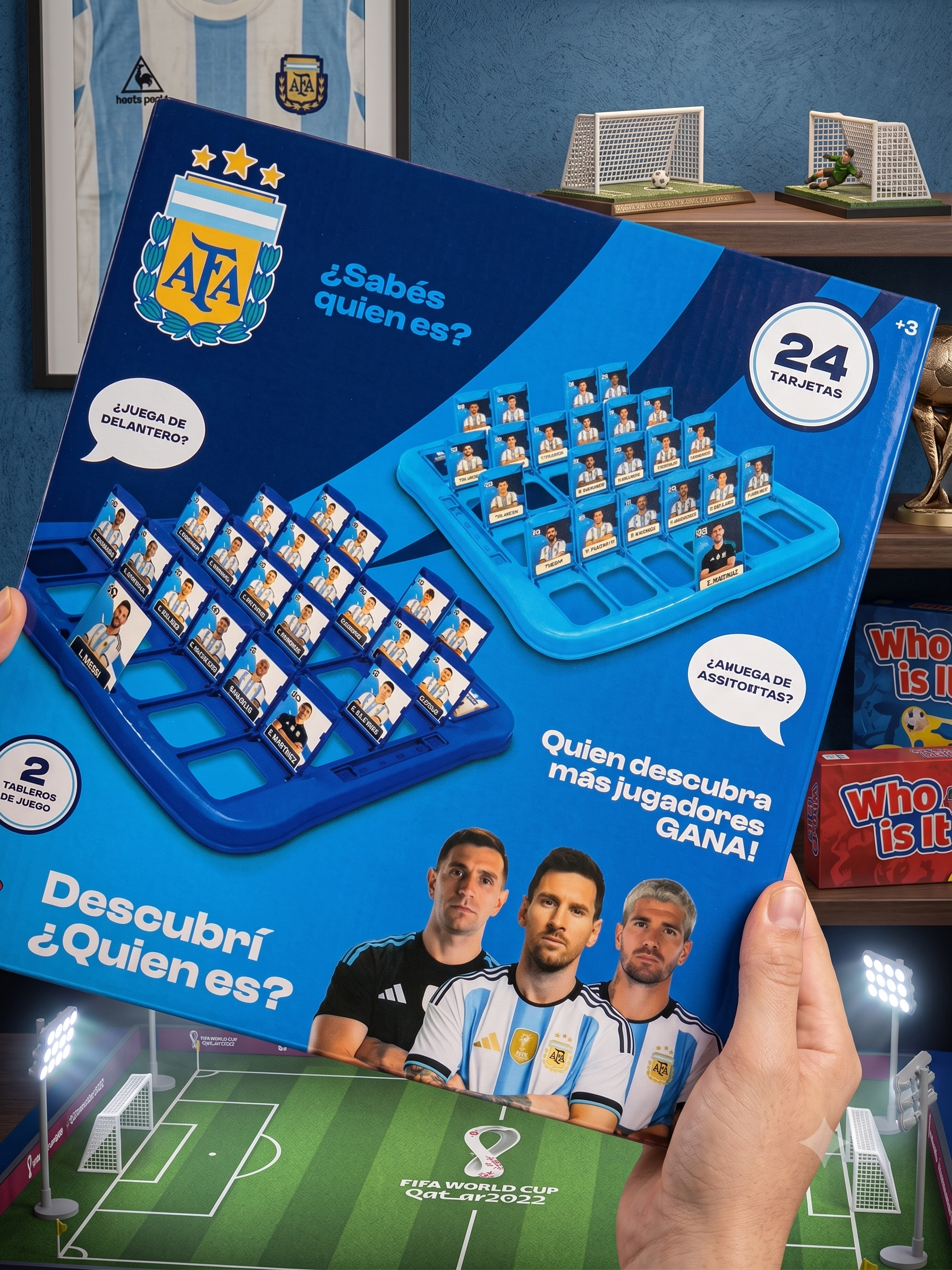 Juego descubri Quien Es? - AFA