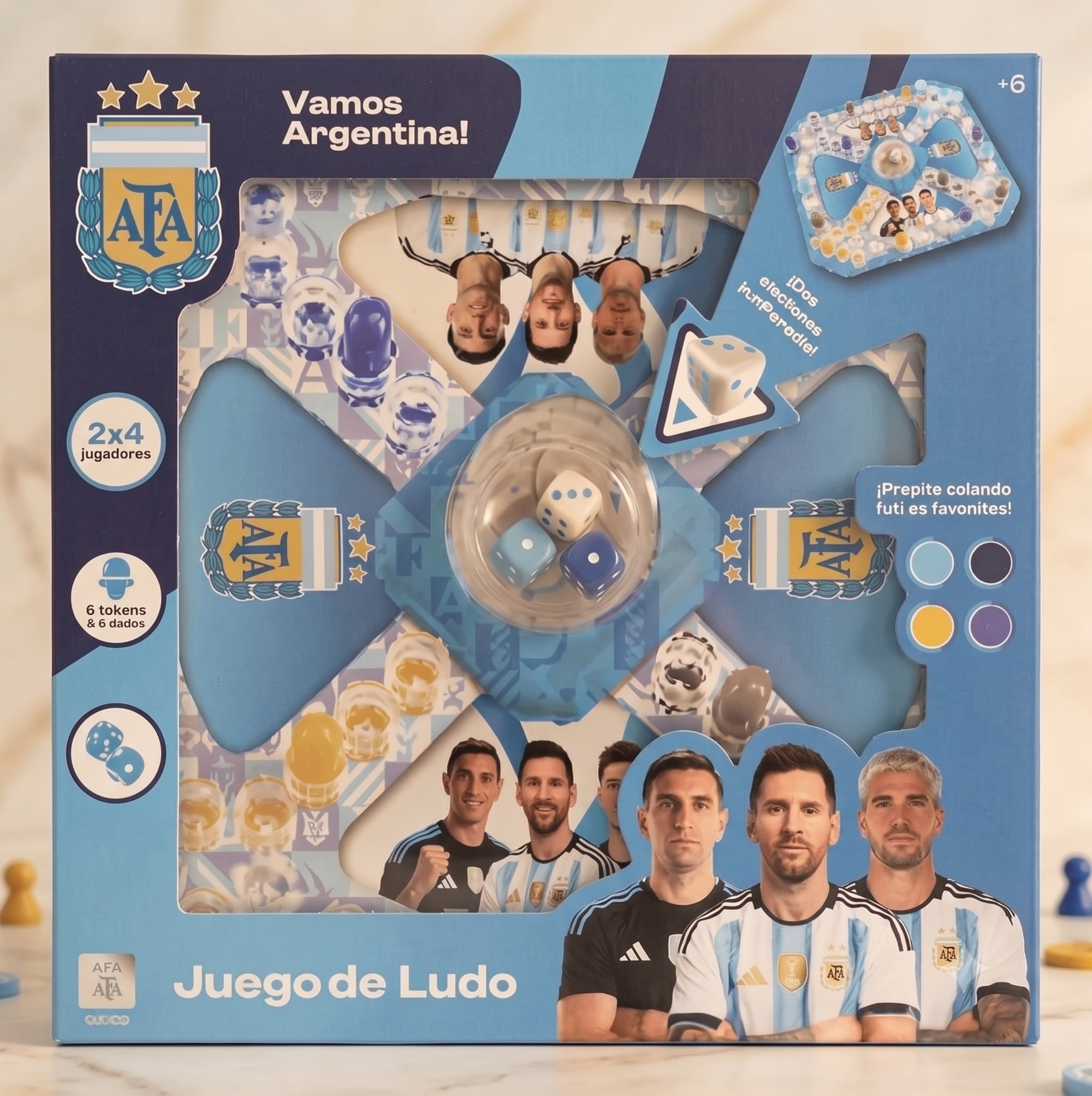 Juego de Mesa - LUDO AFA