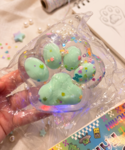 Squishy huella Grande Transparente - Imagen 3