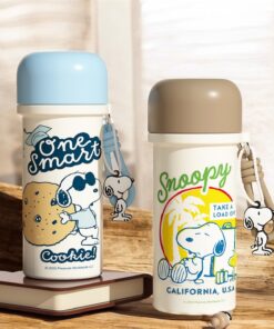 Termo Acero Inoxidable Doble Pico - SNOOPY