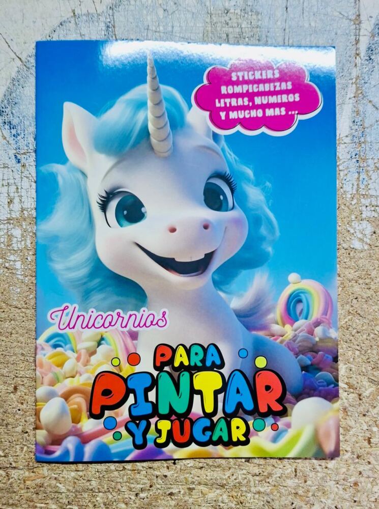 Cuaderno para pintar - Unicornio - Imagen 2