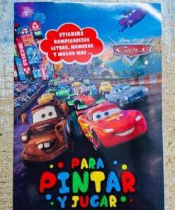 Cuaderno para pintar - Cars