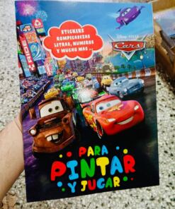 Cuaderno para pintar - Cars - Imagen 2